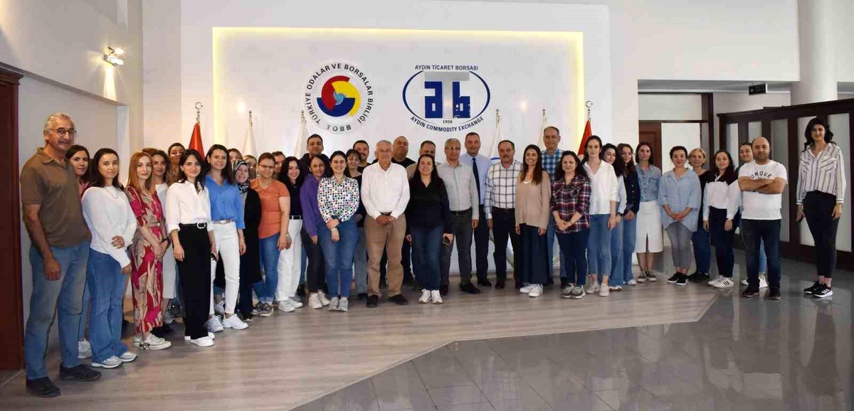 Aydın Ticaret Borsası Personelleriyle Bayramlaştı
