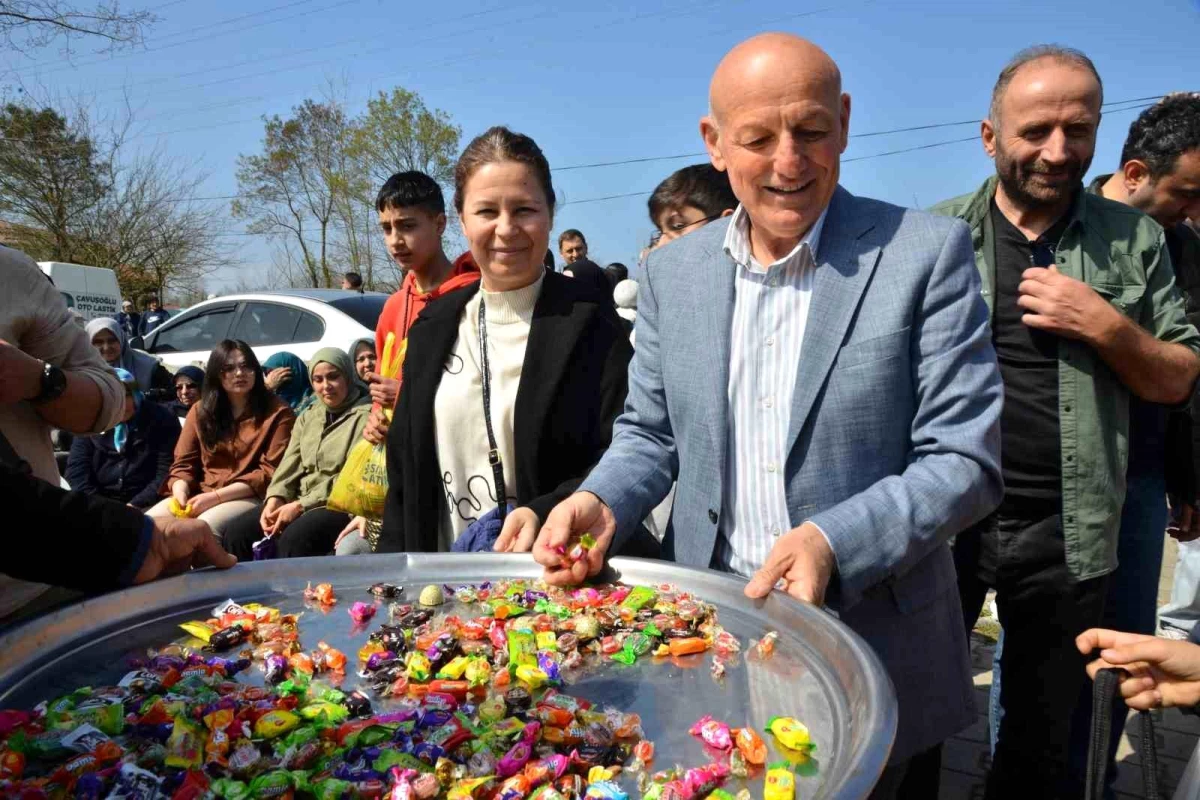 Terme Belediye Başkanı Şenol Kul, Gökçeağaç Mahallesi\'nde geleneksel etkinliğe katıldı