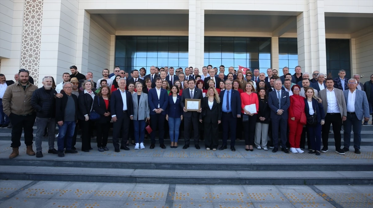 Muharrem Erkek, Çanakkale Belediye Başkanı olarak göreve başladı