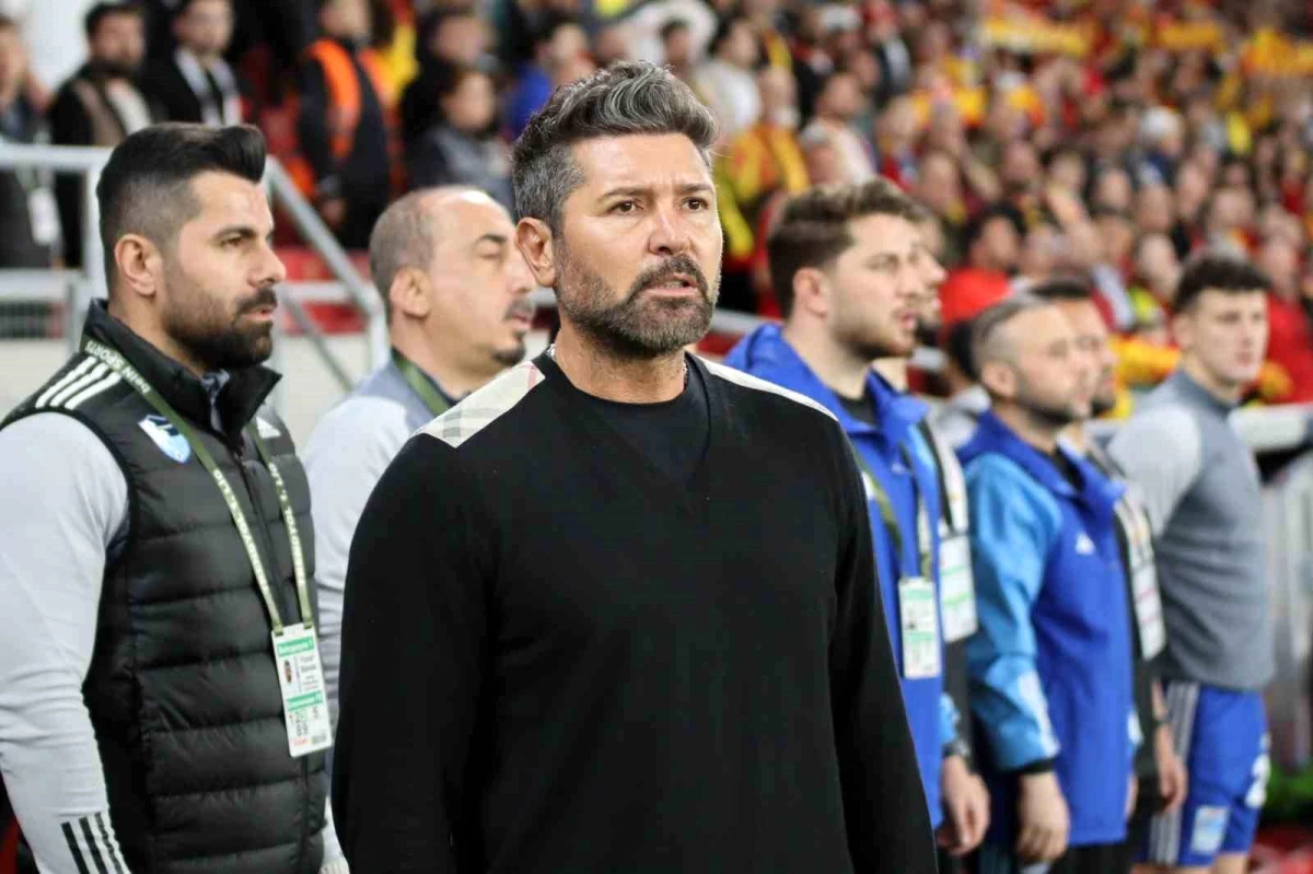 Erzurumspor FK Teknik Direktörü Hakan Kutlu: Bugün günümüzde değildik, oyuna bir türlü dahil olamadık
