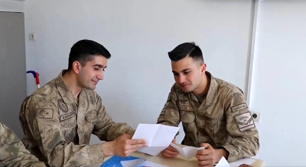 Muğla\'dan Hakkari\'ye Gönderilen Mektuplara Askerlerden Cevap