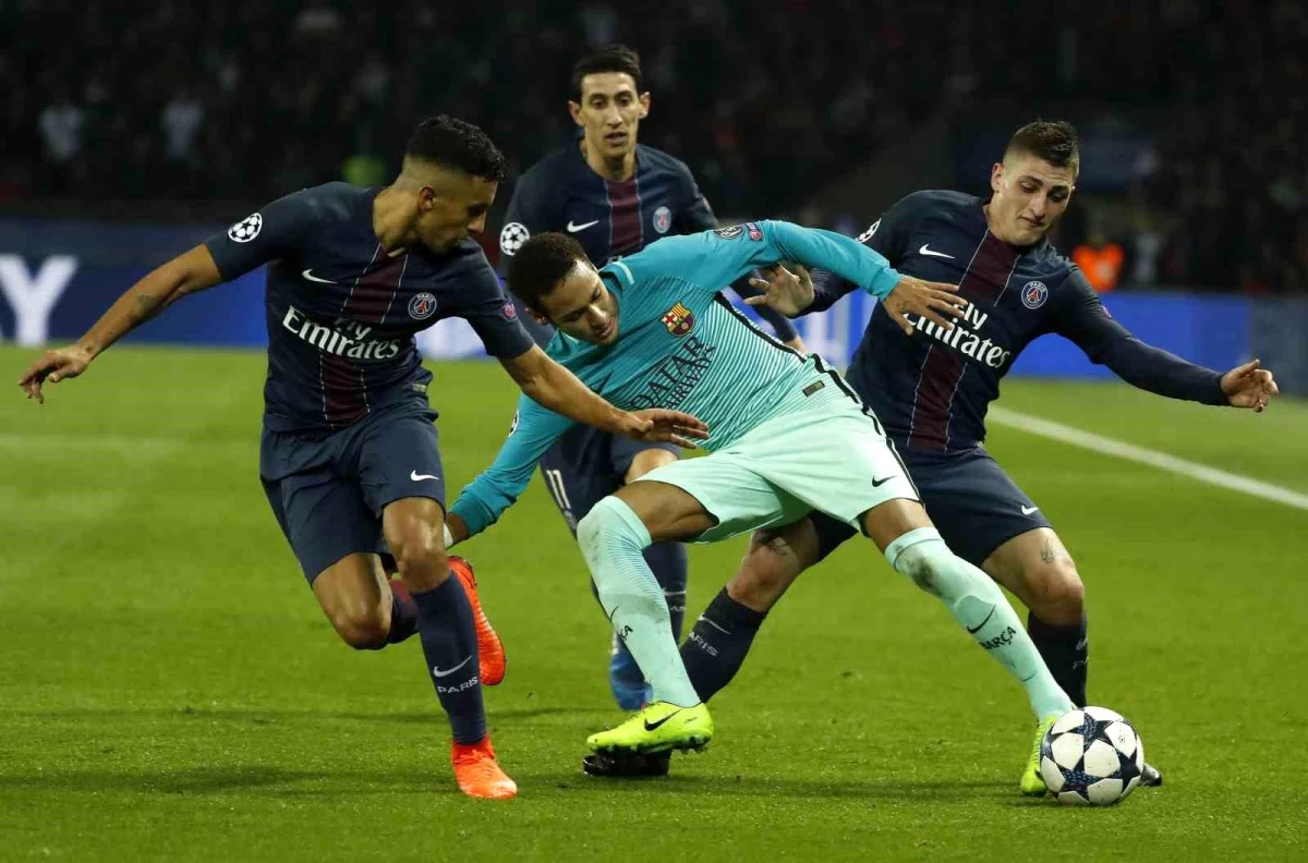 PSG ile Barcelona, Şampiyonlar Ligi\'nde 13. kez karşı karşıya