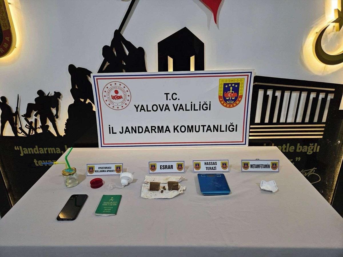 Yalova\'da Uyuşturucu Operasyonunda Yabancı Uyruklu Zanlı Yakalandı
