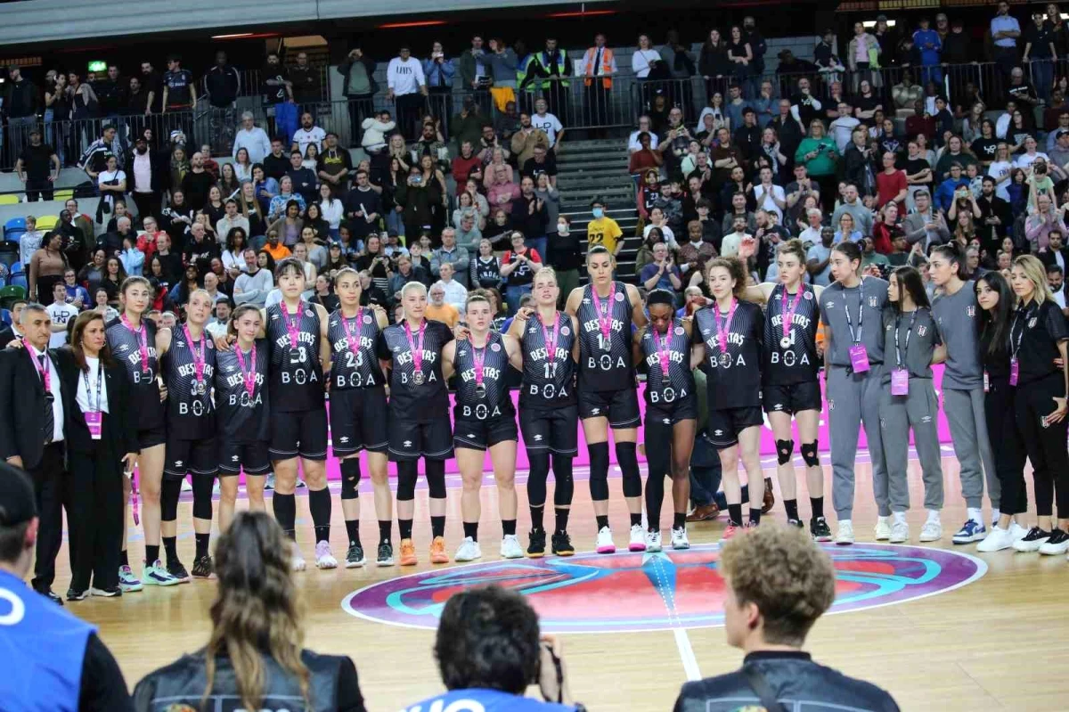 Beşiktaş Kadın Basketbol Takımı Eurocup finalinde ikinci oldu