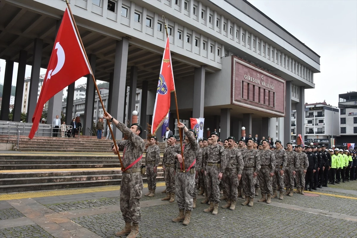Giresun\'da Türk Polis Teşkilatının 179. kuruluş yıl dönümü kutlandı
