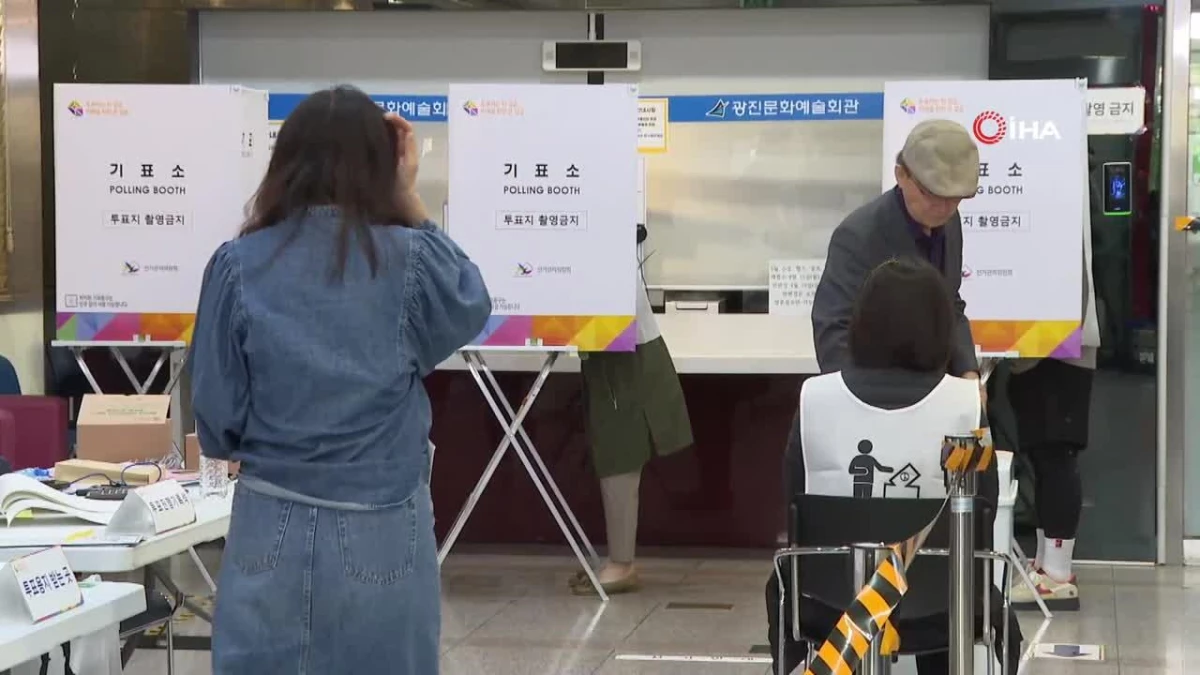 Güney Kore\'de Ulusal Meclis Seçimleri Yapıldı