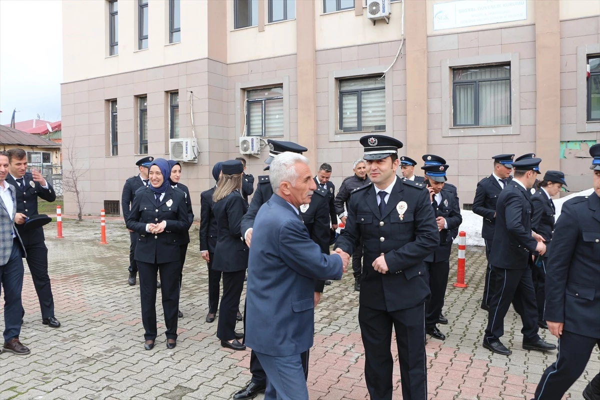 Karlıova\'da Türk Polis Teşkilatı\'nın 179. yıl dönümü törenle kutlandı