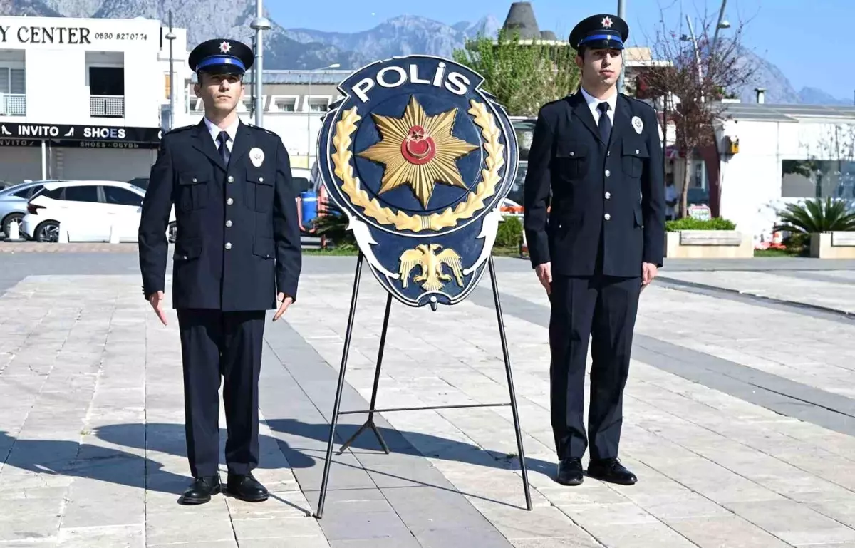 Türk Polis Teşkilatı\'nın 179. Kuruluş Yıl Dönümü Kemer\'de Kutlandı