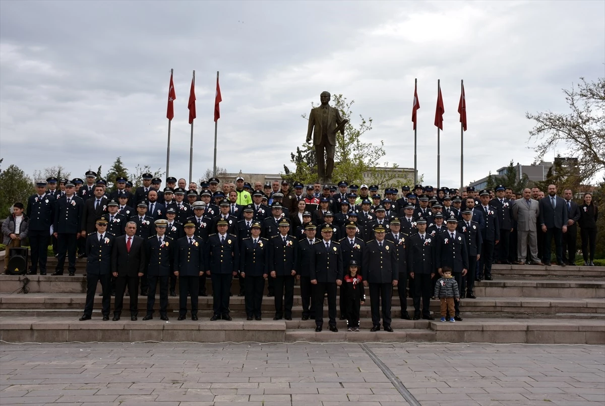Kırıkkale\'de Polis Teşkilatı\'nın Kuruluş Yıl Dönümü Töreni