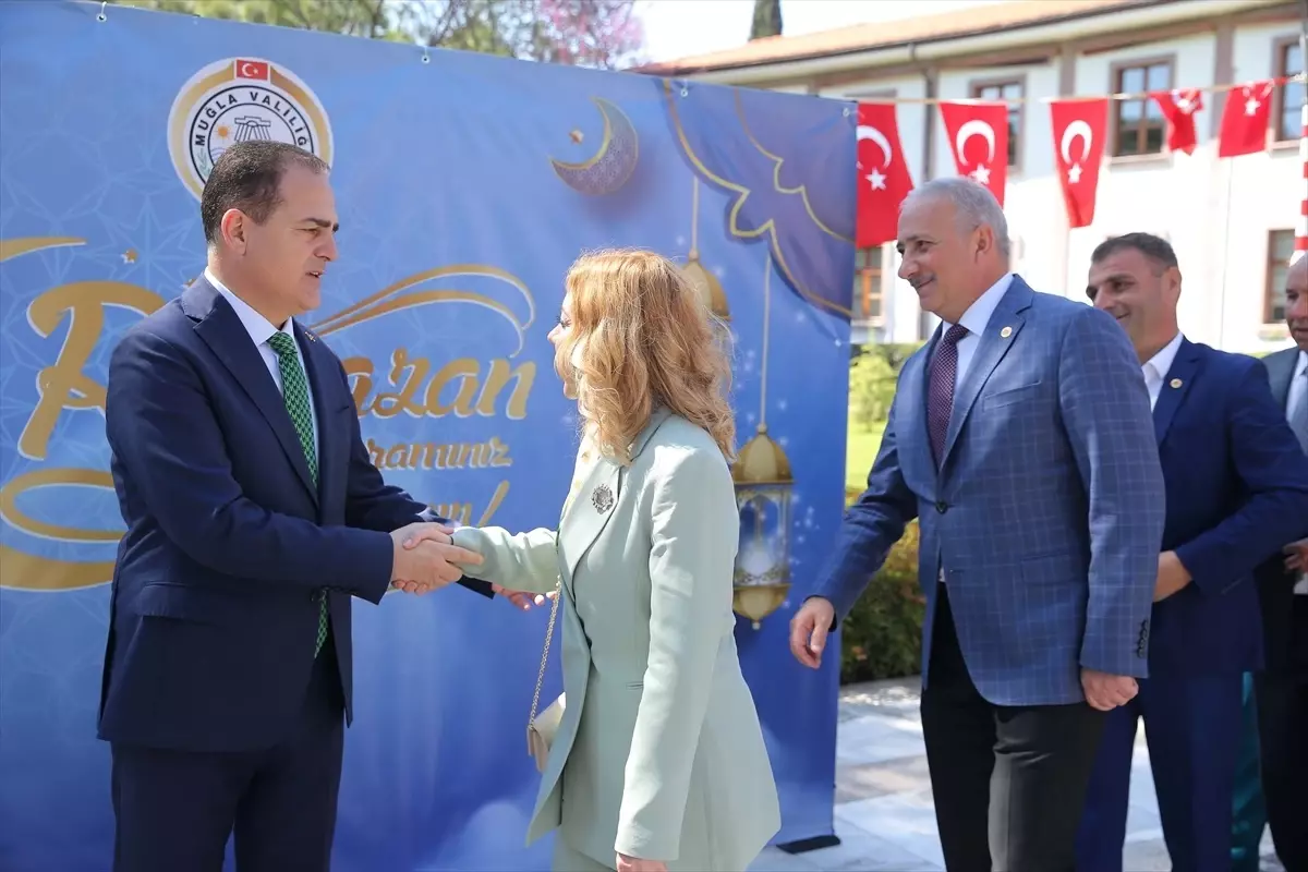 Muğla\'da Ramazan Bayramı dolayısıyla bayramlaşma töreni düzenlendi