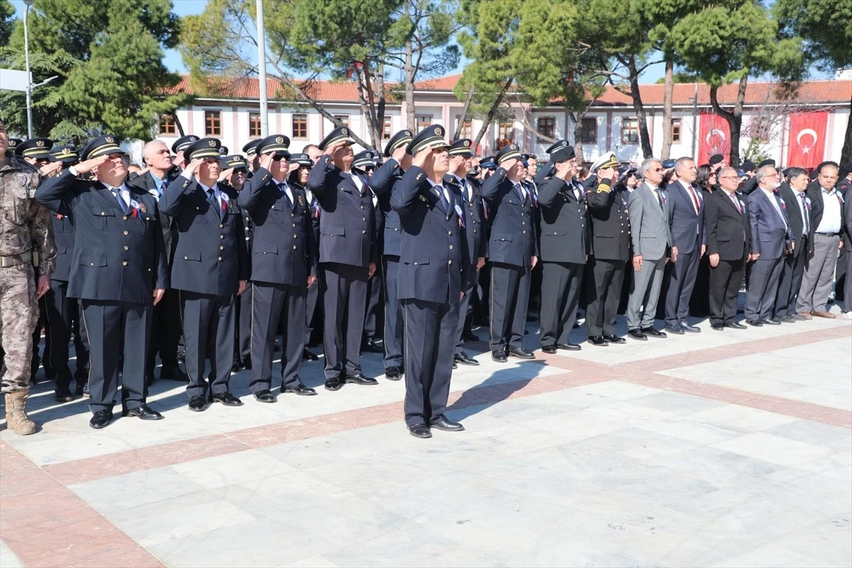Muğla\'da Polis Teşkilatının Kuruluş Yıl Dönümü Törenle Kutlandı