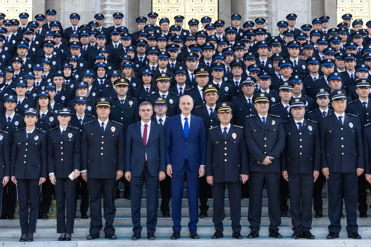 TBMM Başkanı Numan Kurtulmuş, Türk Polis Teşkilatının 179\'uncu kuruluş yıl dönümünü tebrik etti