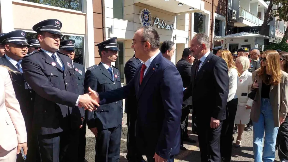 Tekirdağ\'da Ramazan Bayramı sebebiyle bayramlaşma töreni gerçekleştirildi