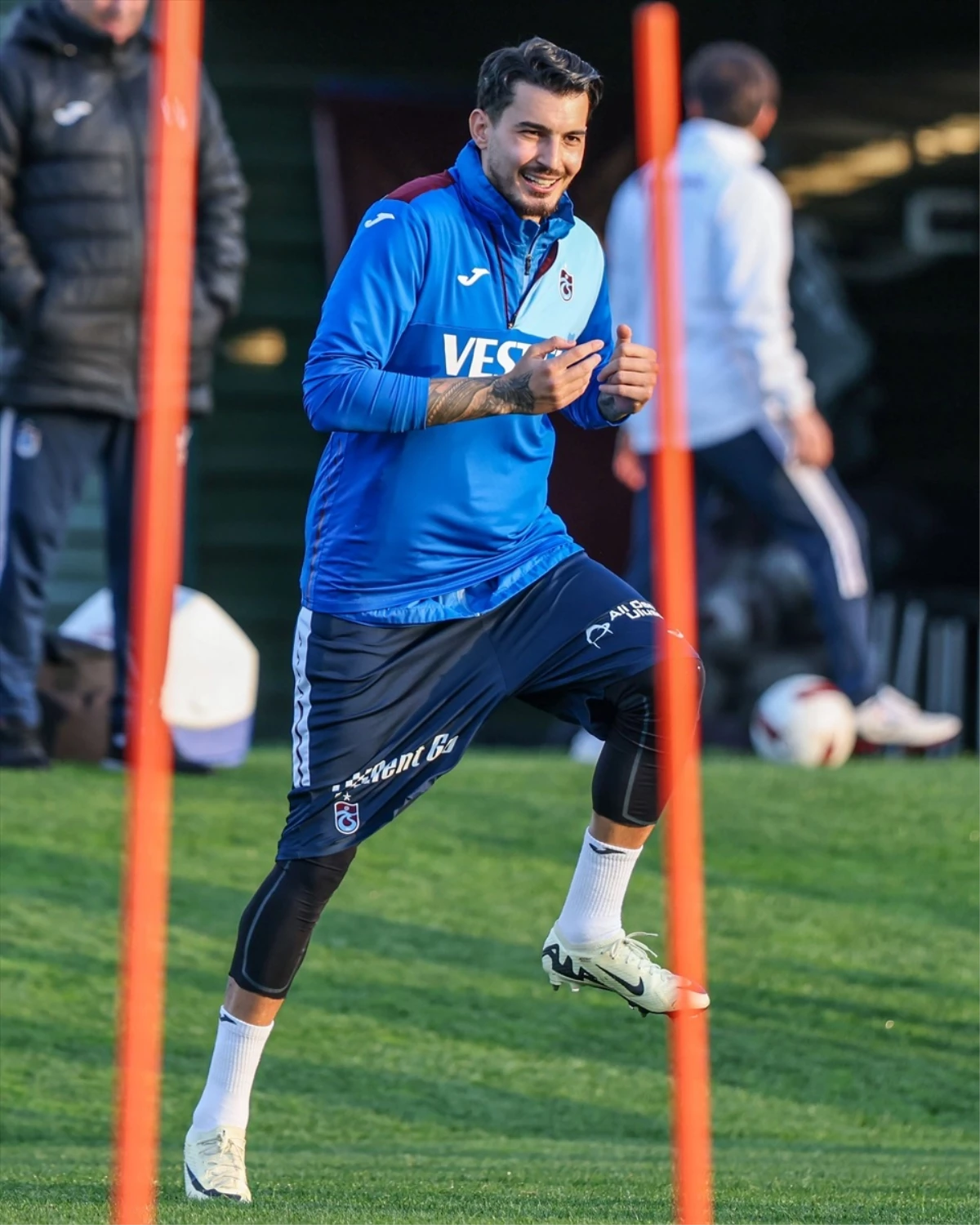 Trabzonspor, EMS Yapı Sivasspor maçı için hazırlıklarını sürdürdü