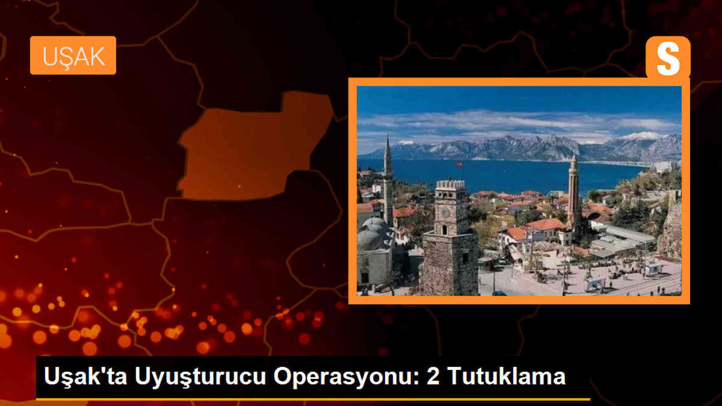 Uşak\'ta operasyon: 2 uyuşturucu satıcısı tutuklandı