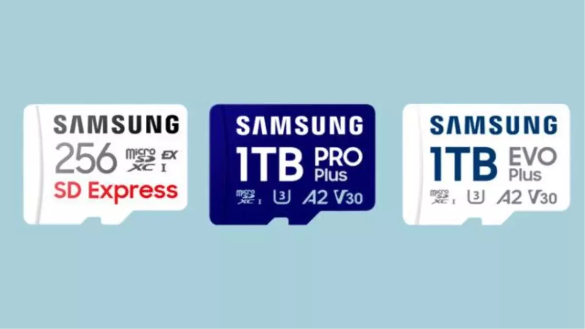 Samsung, EVO ve PRO için yeni microSD kartları piyasaya sürüyor