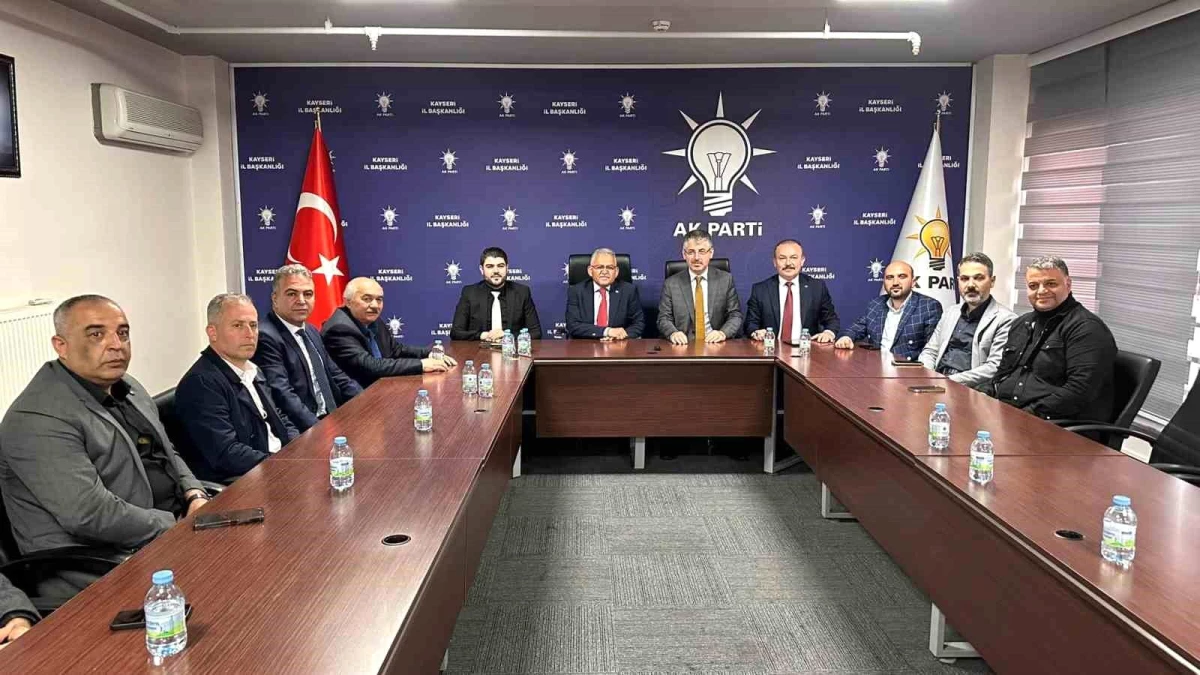Kayseri Büyükşehir Belediye Başkanı Dr. Memduh Büyükkılıç, Cumhurbaşkanı Erdoğan ile Bayramlaştı