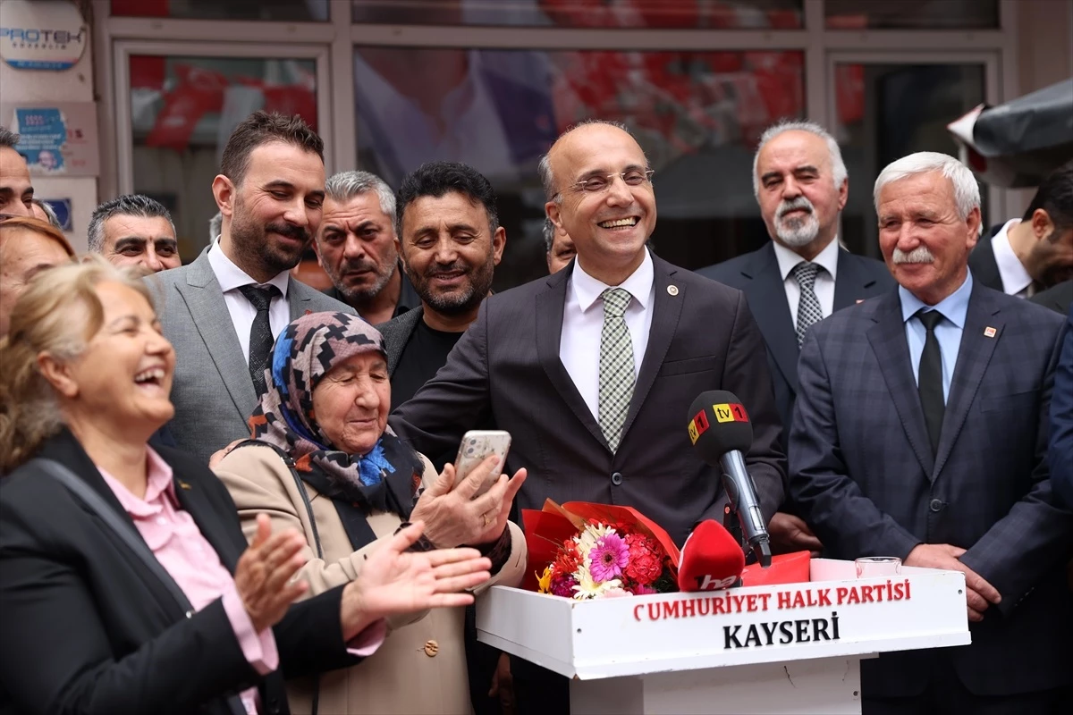 CHP Kayseri İl Başkanlığı Bayramlaşma Programı Düzenlendi