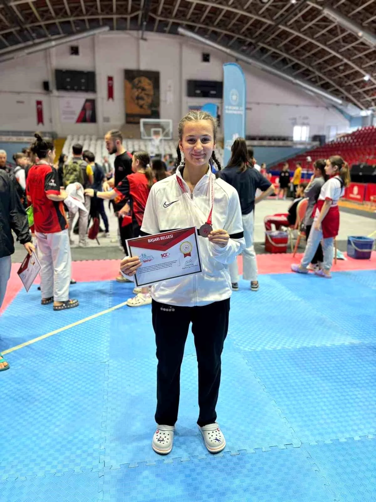 Bilecikli Taekwondocu İklim Metin Nevşehir\'de Finallere Katılmaya Hak Kazandı