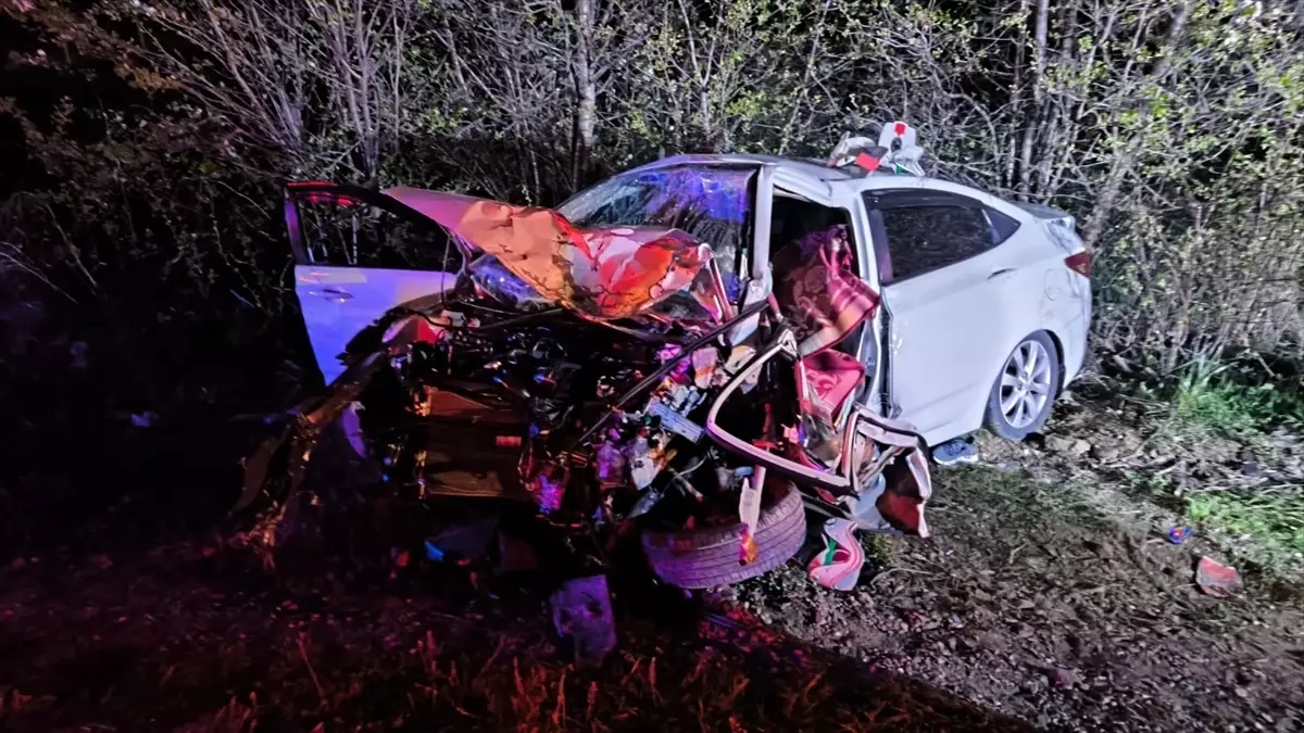 Tokat\'ın Zile ilçesinde trafik kazası: 1 ölü, 5 yaralı