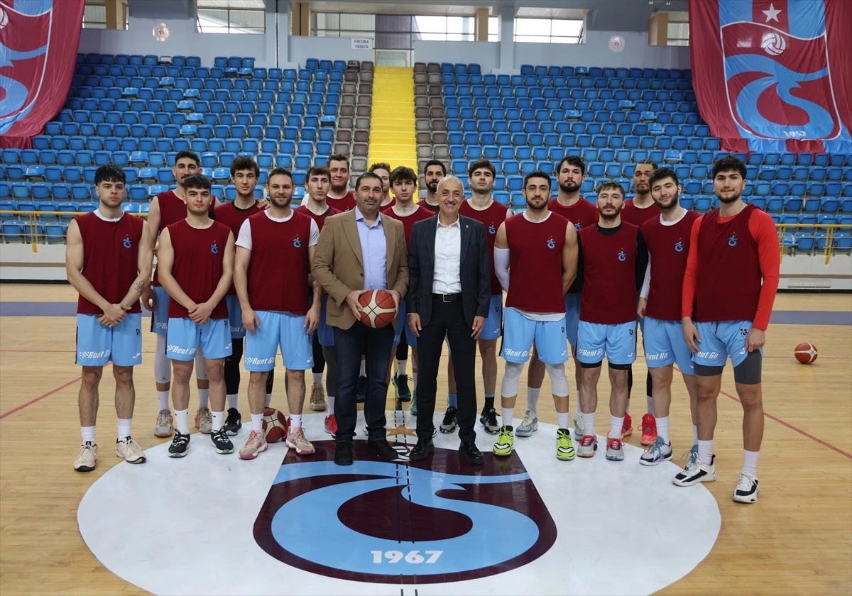 Trabzonspor Basketbol Takımı Bayramlaştı