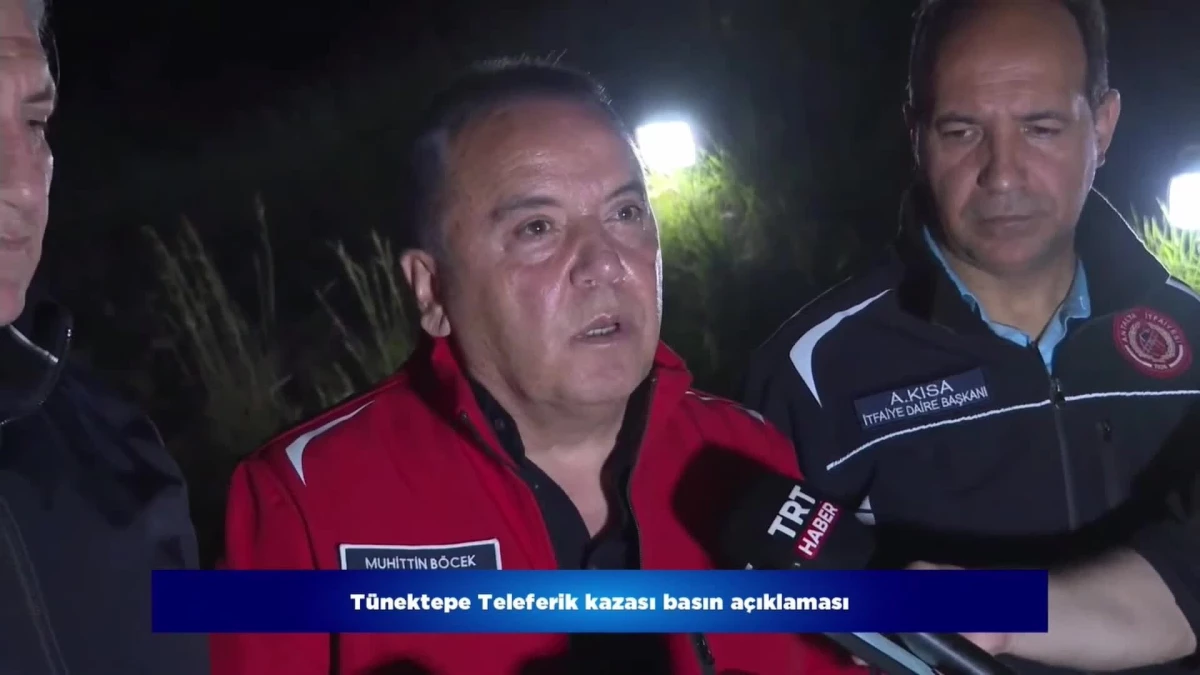 Antalya\'da teleferik kazası: 184 kişi tahliye ediliyor