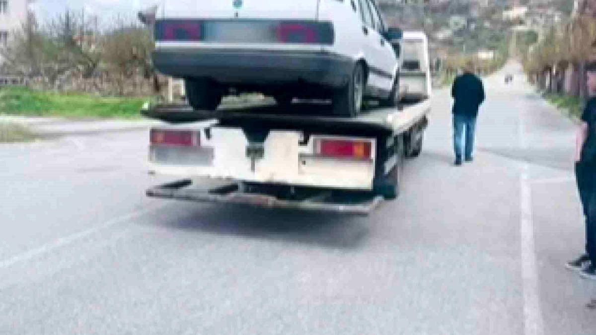 Kayseri\'de drift yapan sürücüye 35 bin 119 TL trafik cezası kesildi