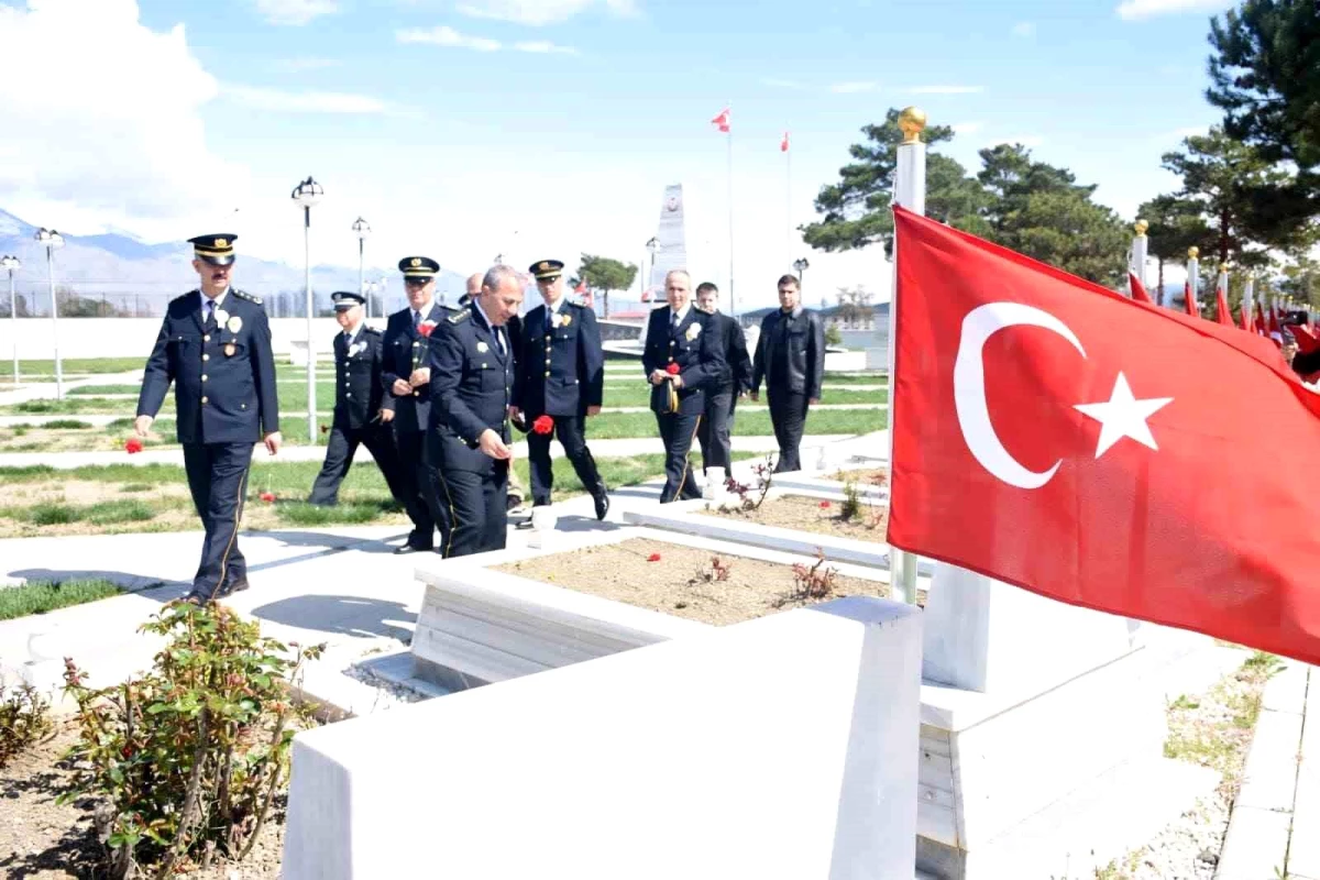 Erzincan\'da Polis Teşkilatı\'nın Kuruluş Yıl Dönümü Töreni