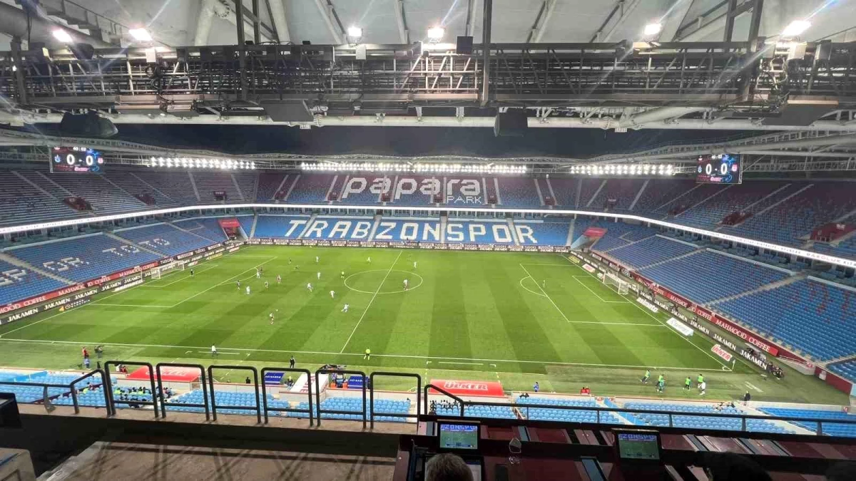 Trabzonspor ile Sivasspor Arasında Golsüz Eşitlik