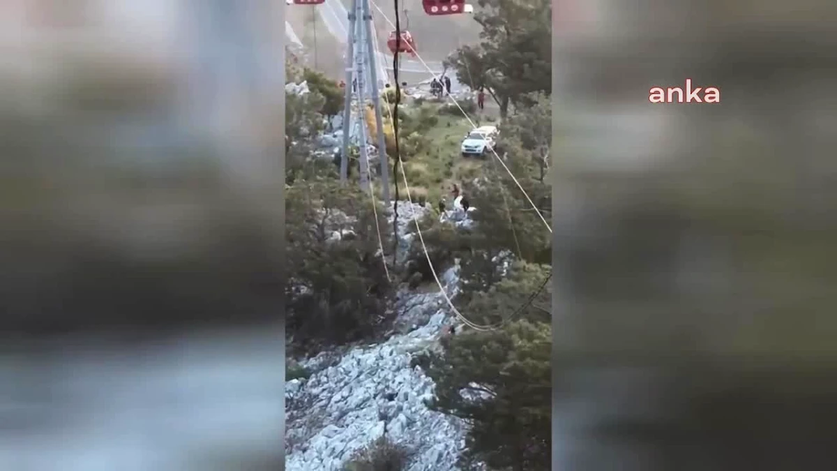 Antalya\'daki teleferik kazasında 98 kişi kurtarıldı