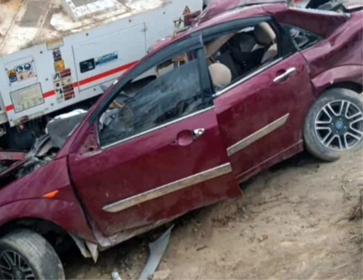 Samsun\'da beton mikseri ile otomobil çarpıştı, 1 kişi hayatını kaybetti