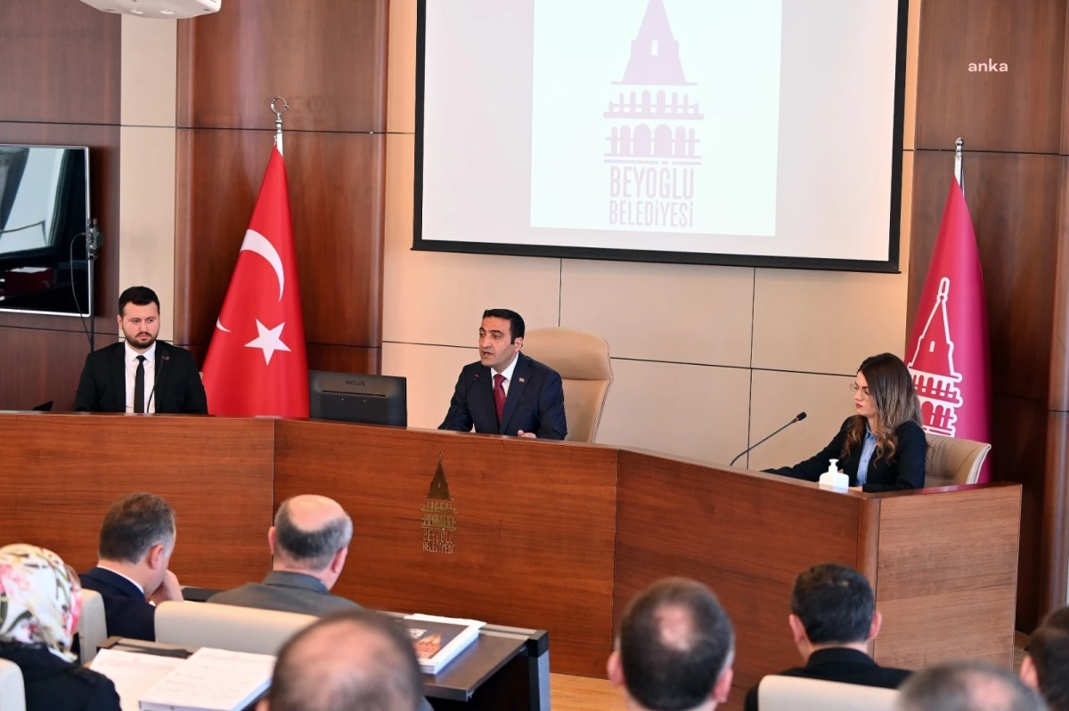 Beyoğlu Belediye Meclisi Yeni Döneme Başladı