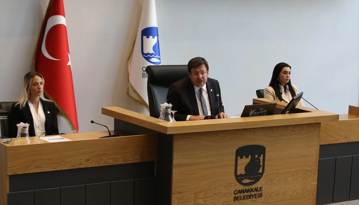Çanakkale Belediye Meclisi İlk Toplantısını Gerçekleştirdi