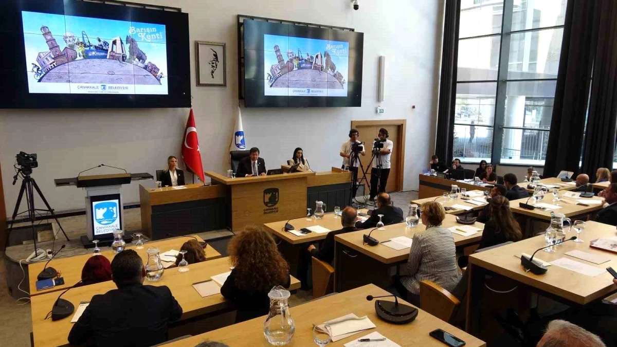 Çanakkale Belediye Meclisi Yeni Dönem İlk Toplantısını Gerçekleştirdi