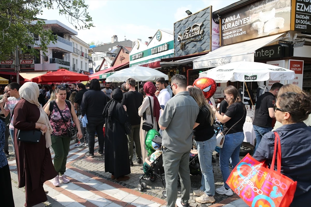 Edirne\'de Bayram Tatili Hareketliliği Devam Ediyor