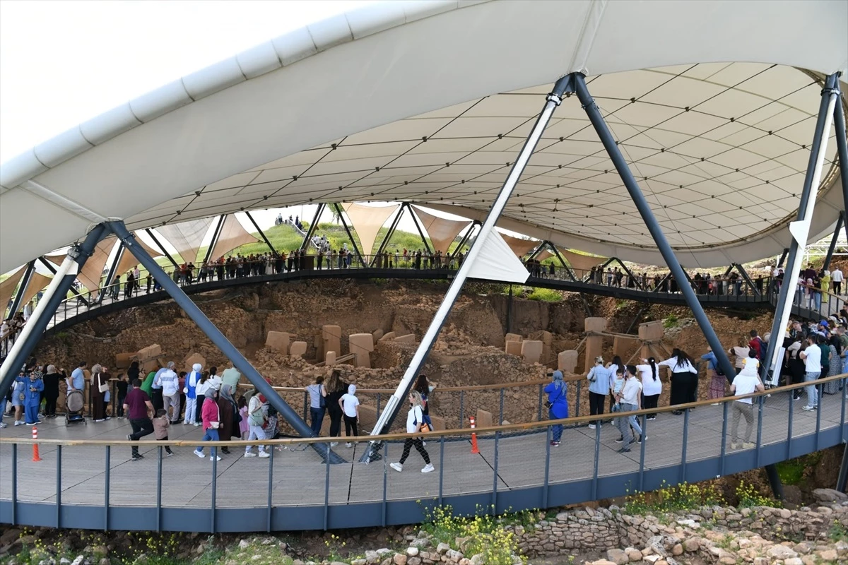 Göbeklitepe, Ramazan Bayramı tatilinde 55 bin 573 kişi tarafından ziyaret edildi