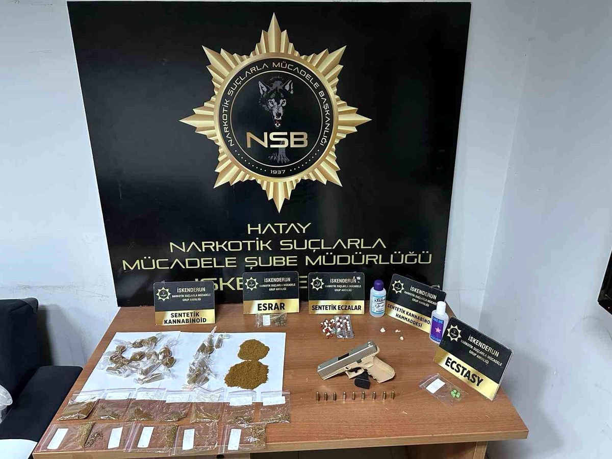 İskenderun\'da Yapılan Asayiş Uygulamasında 1325 Şahıs ve 1055 Araç Sorgulandı