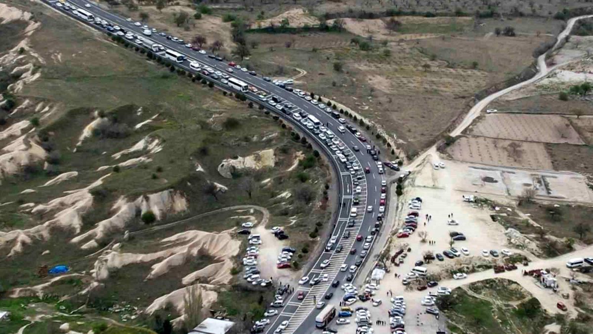 Kapadokya Bayram Tatilinde Doldu Taştı