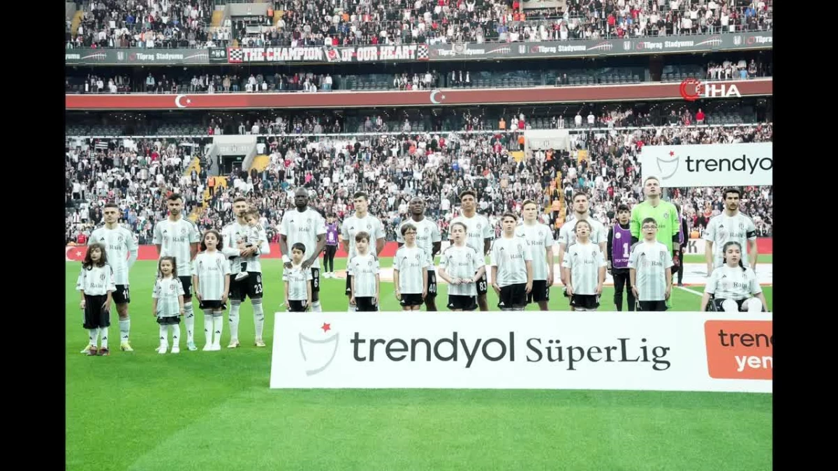 Trendyol Süper Lig: Beşiktaş 1 - Samsunspor 0 (İlk yarı)