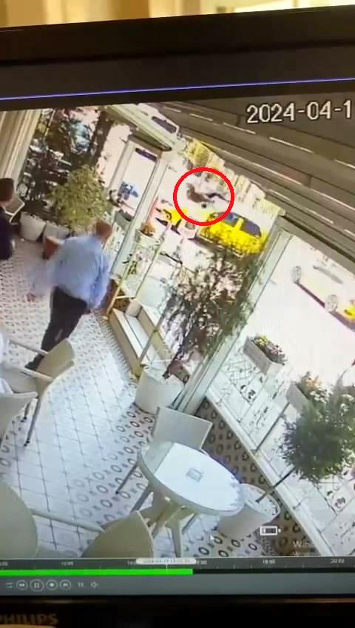 Bursa\'da Motosiklet Sürücüsü Taksiye Çarptı