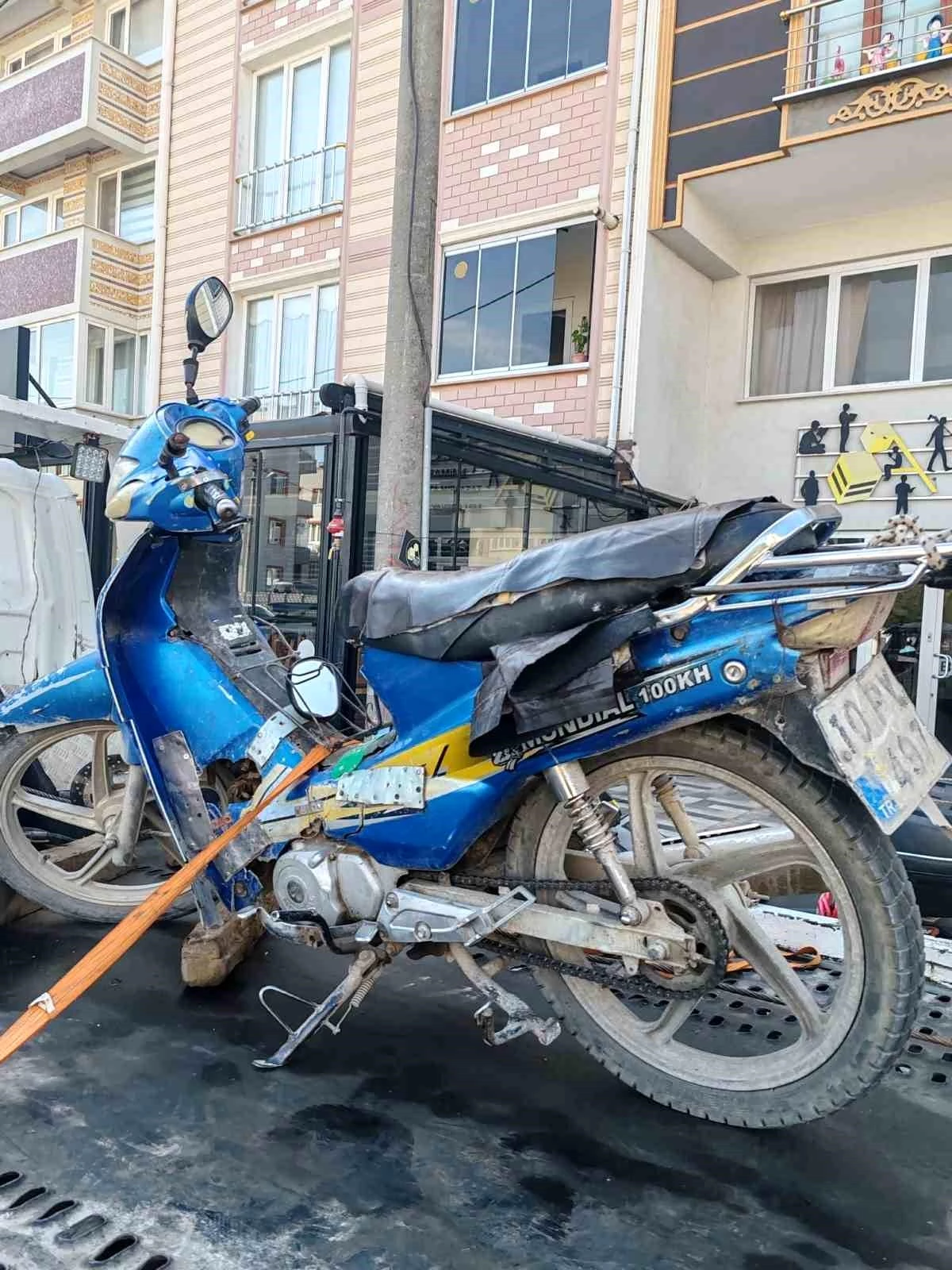 Bandırma\'da tek taraflı motosiklet kazasında 1 kişi hayatını kaybetti