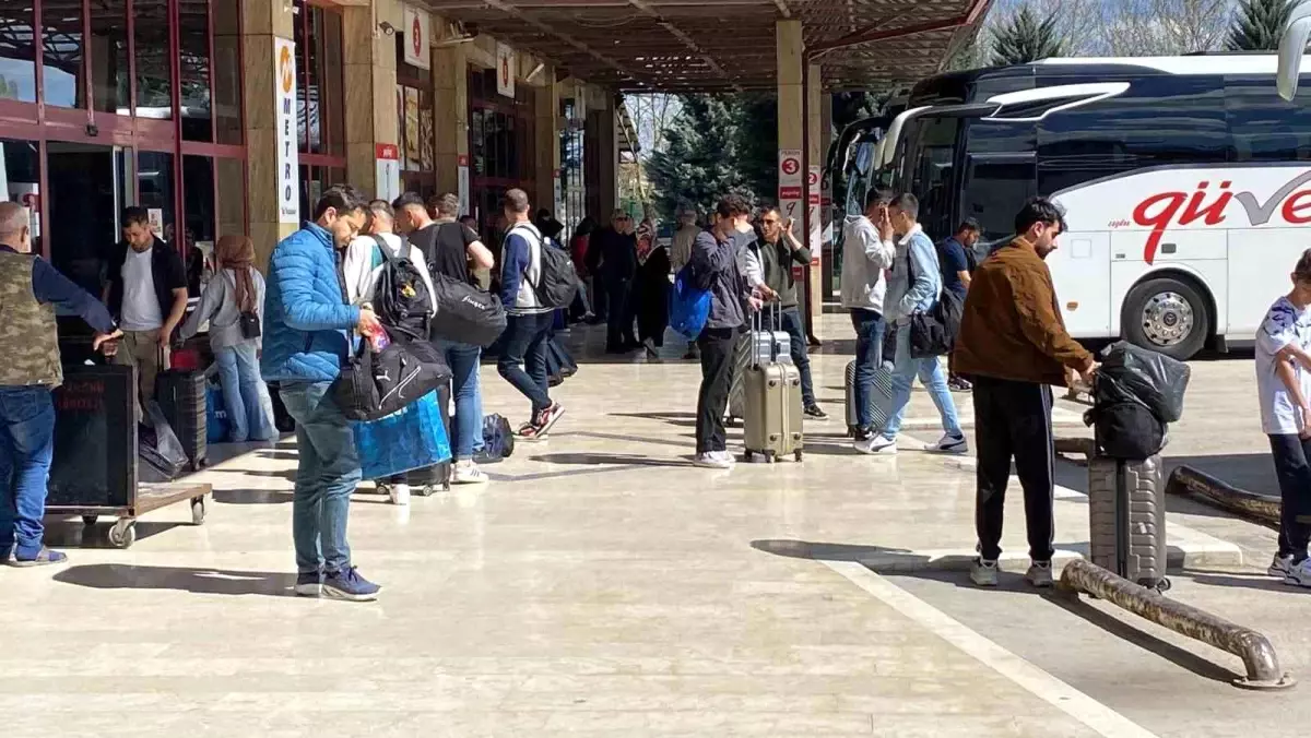 Kastamonu\'da Bayram Sonrası Yoğunluk