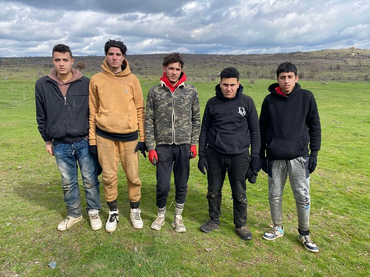 Edirne\'de 5 düzensiz göçmen yakalandı
