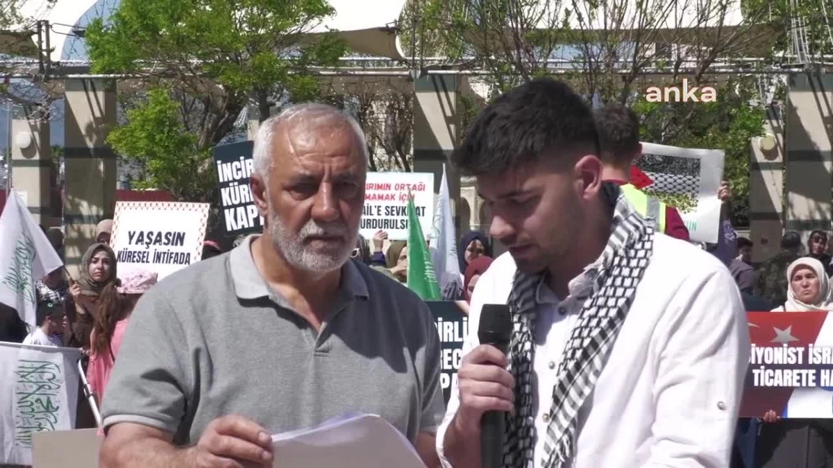 İsrail\'in Gazze\'deki işgal ve katliamları protesto edildi