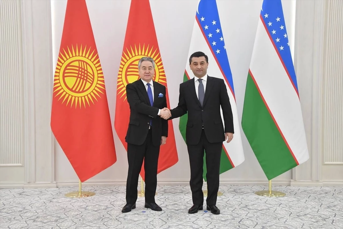 Kırgızistan ve Özbekistan Dışişleri Bakanları Taşkent\'te bir araya geldi