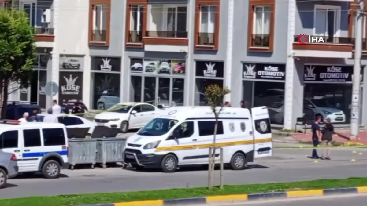 Şehir dışından gelip oto galeriyi kurşunladılar: 1 yaralı, 4 gözaltı