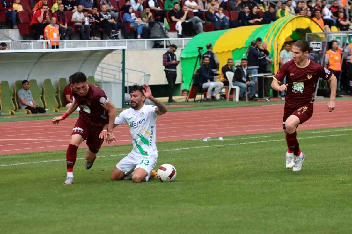 Şanlıurfaspor Bandırmaspor ile 1-1 berabere kaldı