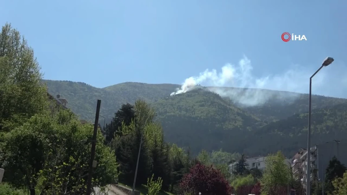 Uludağ eteklerinde yangın: Çok sayıda ekip yangına müdahale ediyor