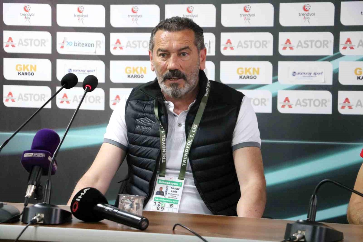 Bandırmaspor Teknik Sorumlusu Yaşar Işık: Ne olursa olsun kazanmamız gereken bir maçtı