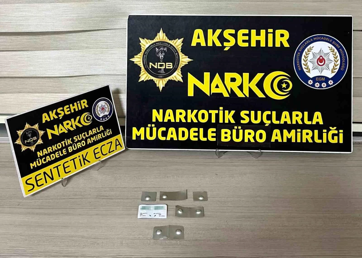 Konya\'nın Akşehir ilçesinde uyuşturucu operasyonu: 3 gözaltı